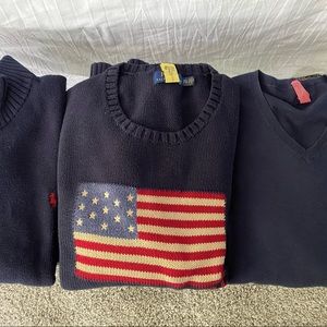 Blue Polo Sweater’s